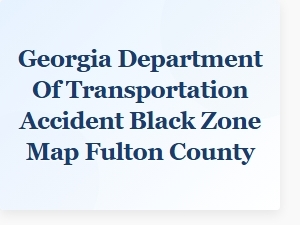 Georgia Dot: Fulton County Accident Black Zone Map