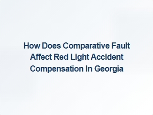 Georgia Red Light Accident Fault & Compensation
