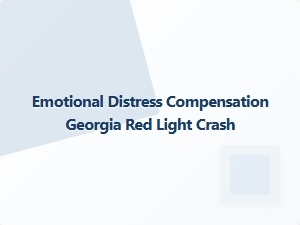 Georgia Red Light Crash Emotional Distress Claims